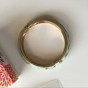 Pistachio hinge bracelet